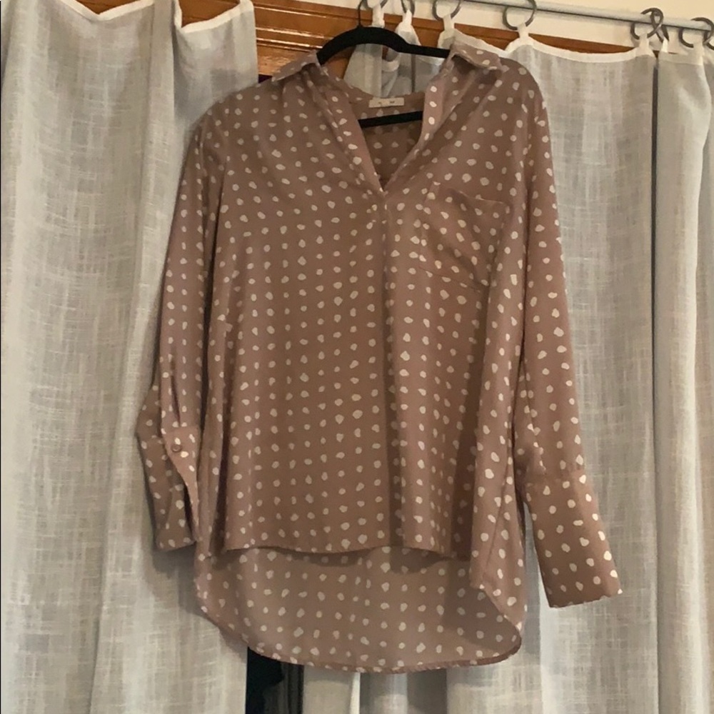 Cute polka dot blouse